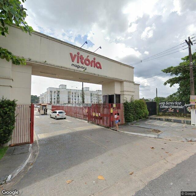 Imagem estática do "Street View" da localização