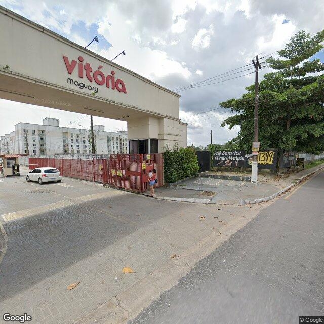 Imagem estática do "Street View" da localização