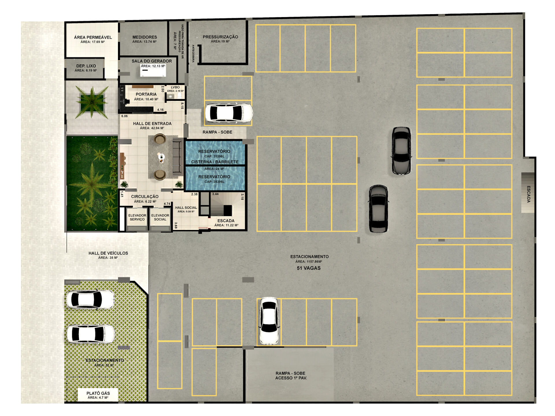 Apartamento, 3 quartos, 84 m² - Foto 48