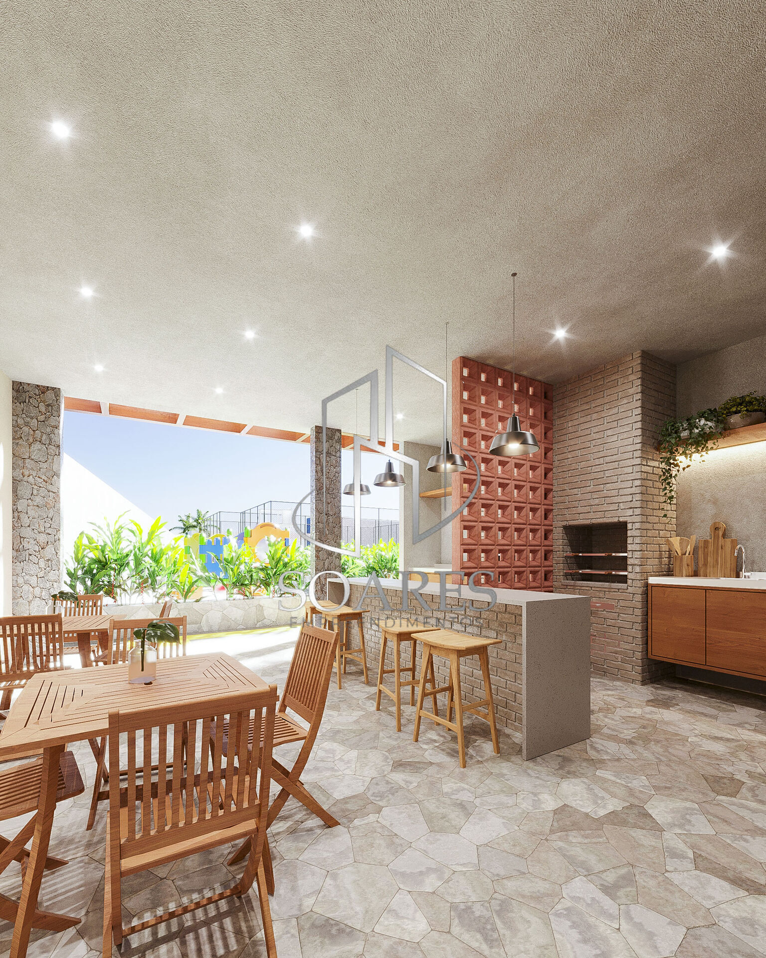 Apartamento à venda com 2 quartos, 51m² - Foto 3