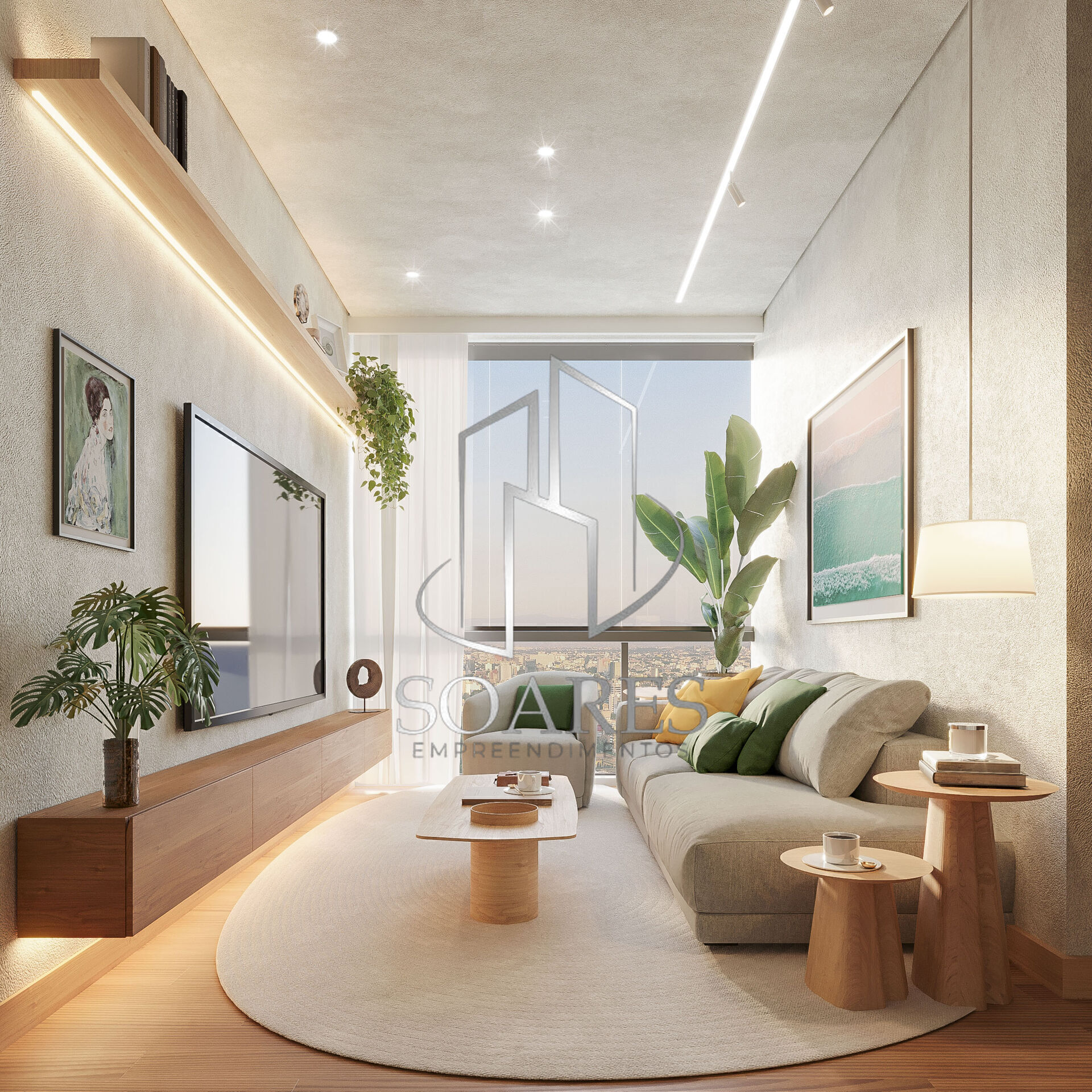Apartamento à venda com 2 quartos, 51m² - Foto 6