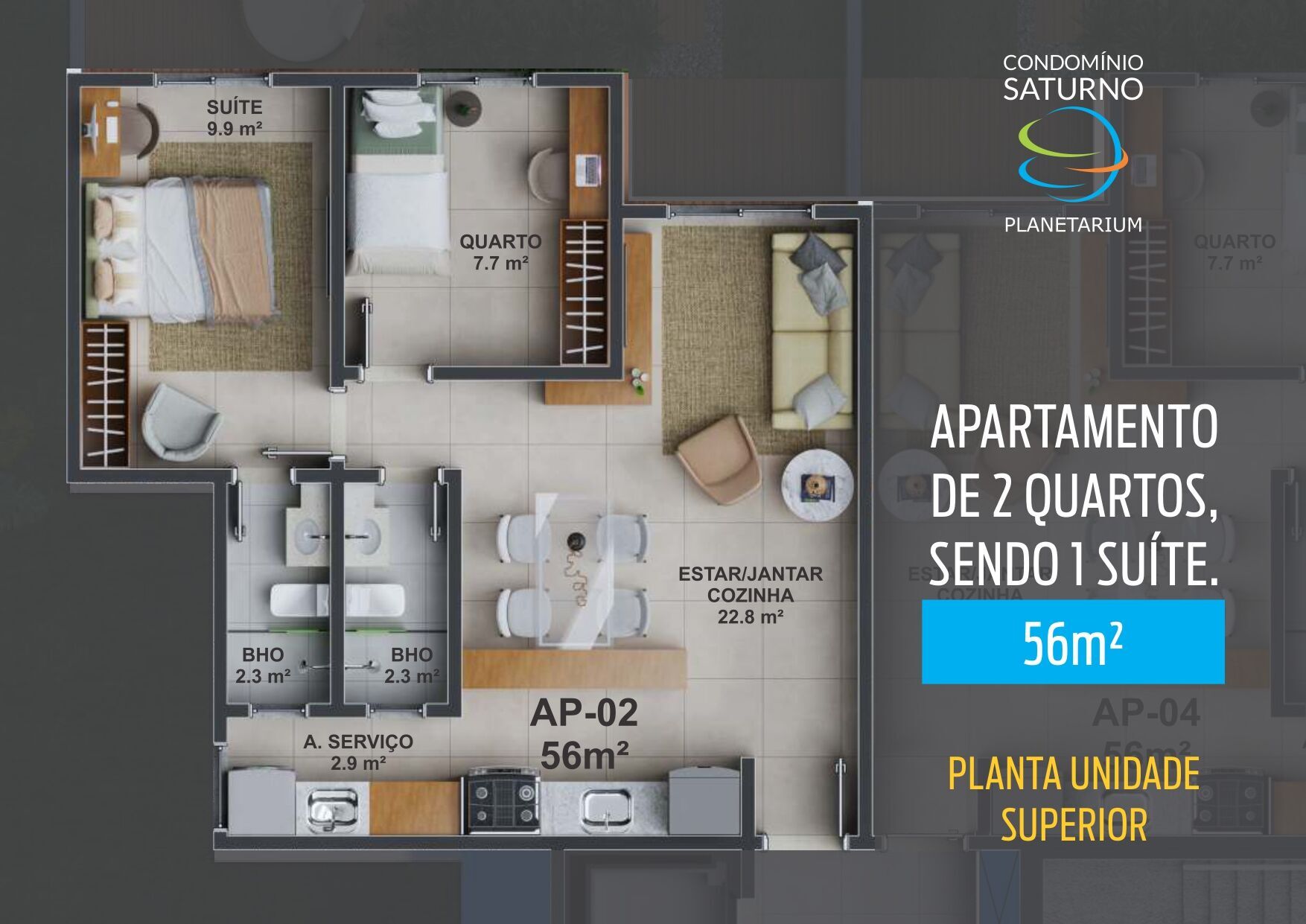Apartamento, 2 quartos, 94 m² - Foto 22