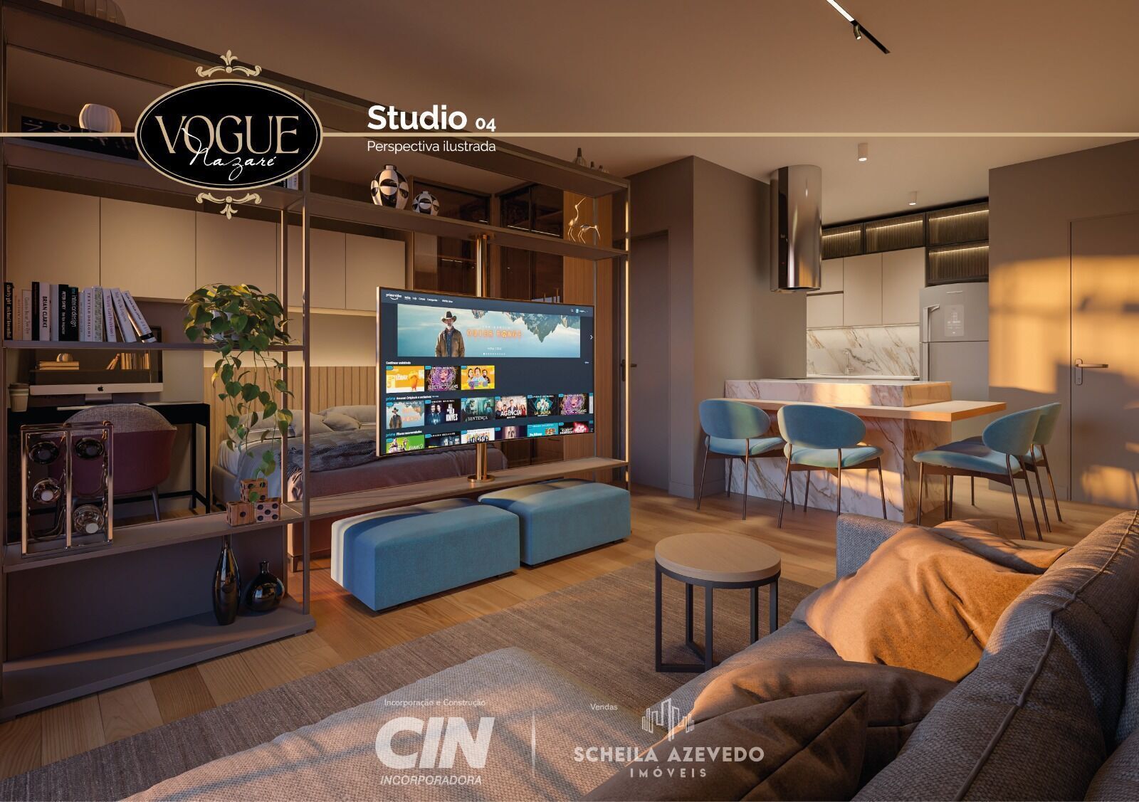 Apartamento à venda com 2 quartos, 62m² - Foto 2