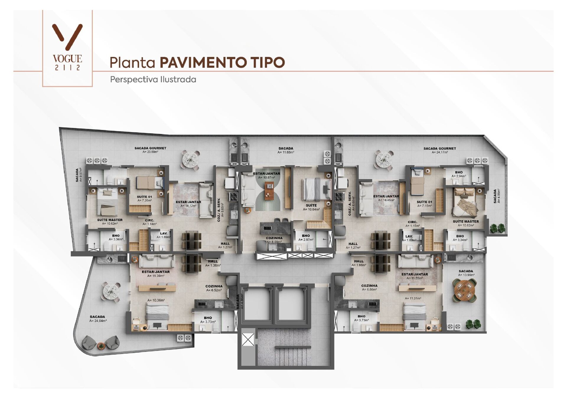 Apartamento, 2 quartos, 90 m² - Foto 17