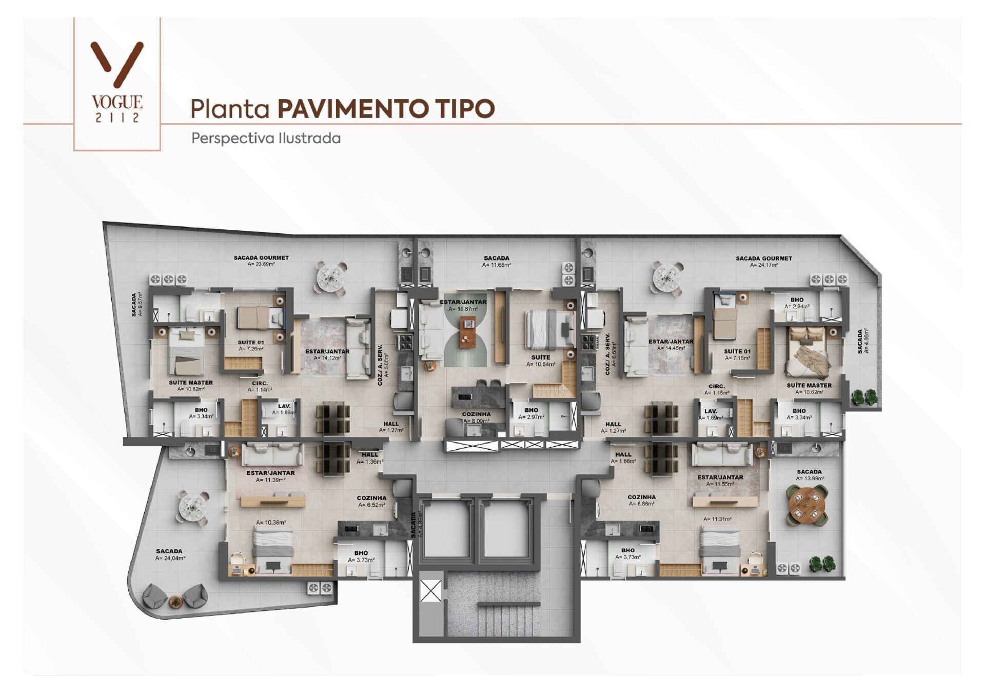 Apartamento à venda com 2 quartos, 90m² - Foto 21