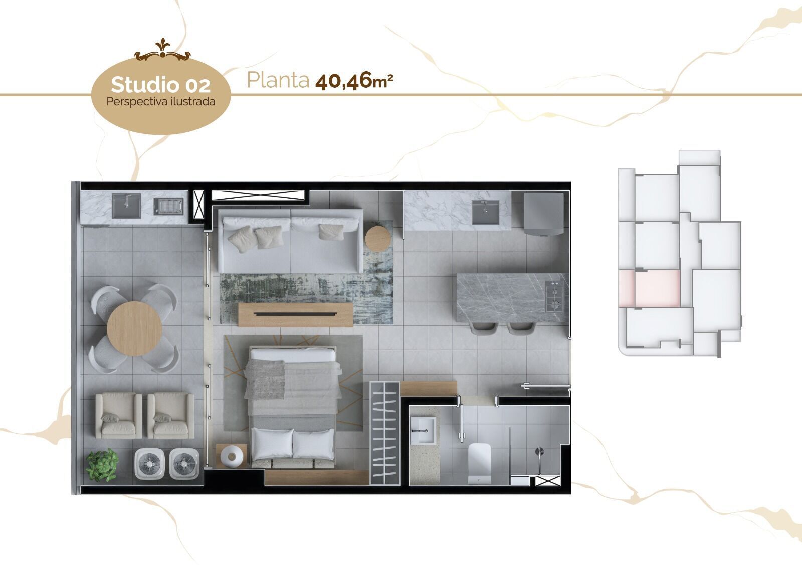 Apartamento à venda com 2 quartos, 62m² - Foto 43