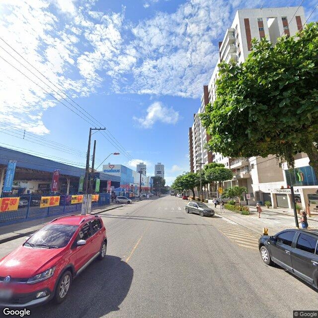 Imagem estática do "Street View" da localização