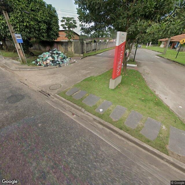 Imagem estática do "Street View" da localização