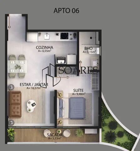 Apartamento à venda com 2 quartos, 90m² - Foto 23