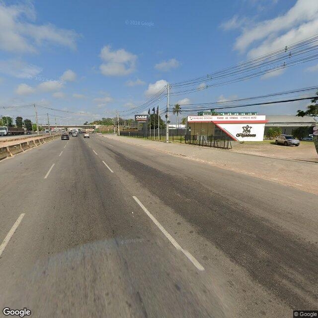 Imagem estática do "Street View" da localização