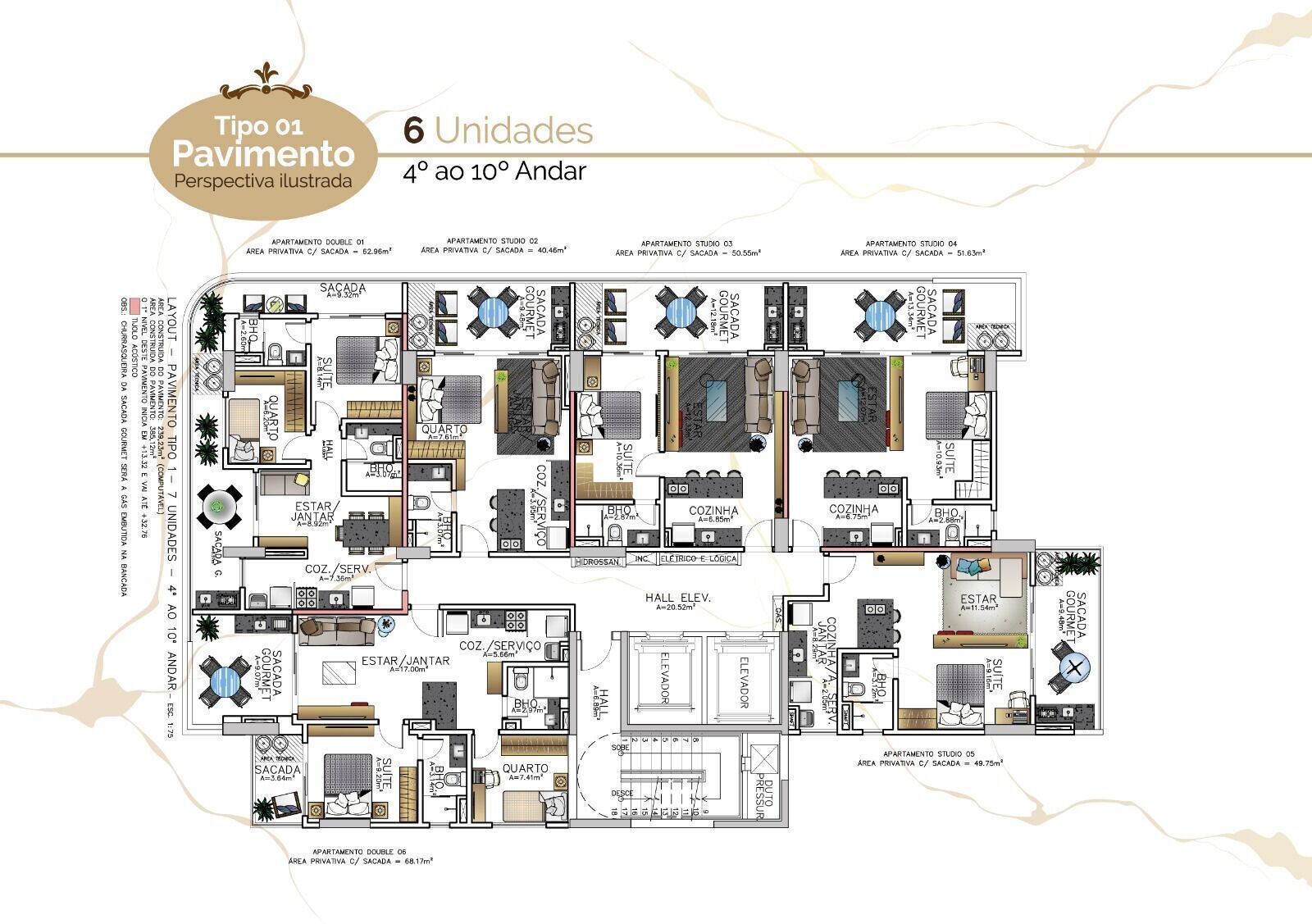 Apartamento, 2 quartos, 62 m² - Foto 24