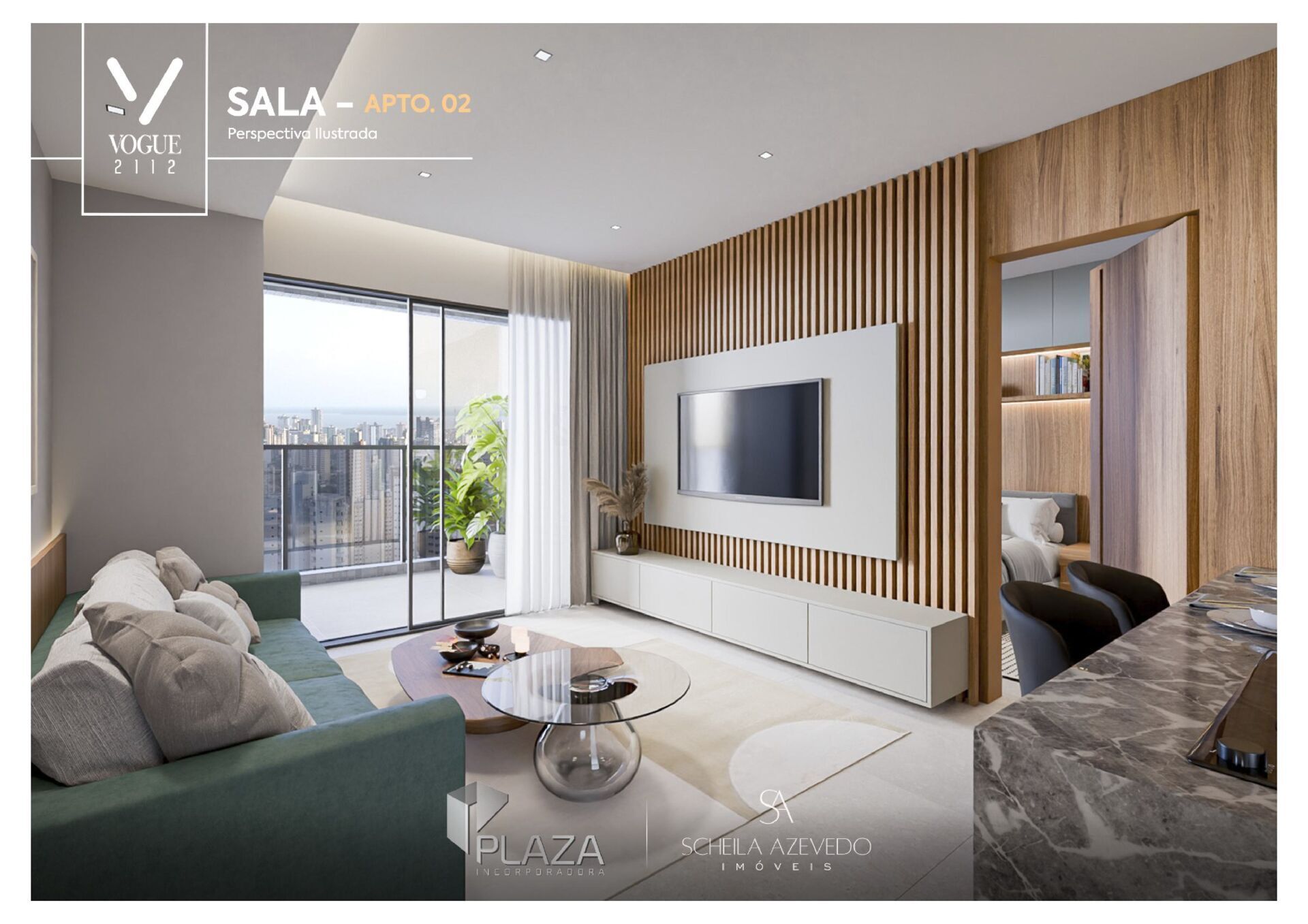 Apartamento, 2 quartos, 90 m² - Foto 1