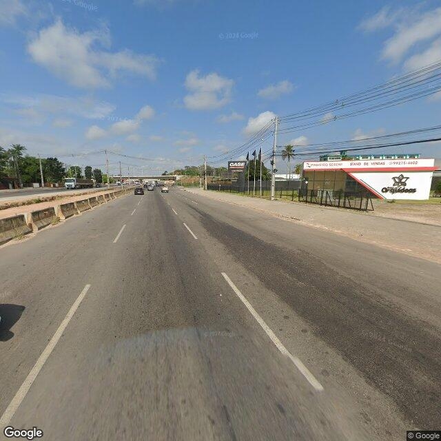 Imagem estática do "Street View" da localização