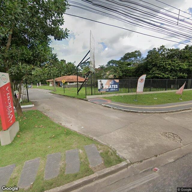 Imagem estática do "Street View" da localização