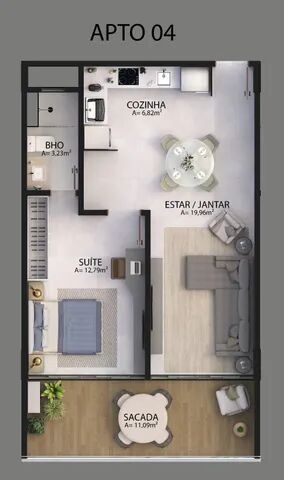 Apartamento à venda com 2 quartos, 90m² - Foto 27