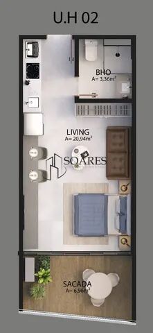 Apartamento à venda com 2 quartos, 90m² - Foto 25