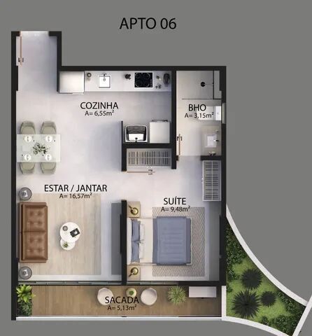 Apartamento à venda com 2 quartos, 90m² - Foto 23