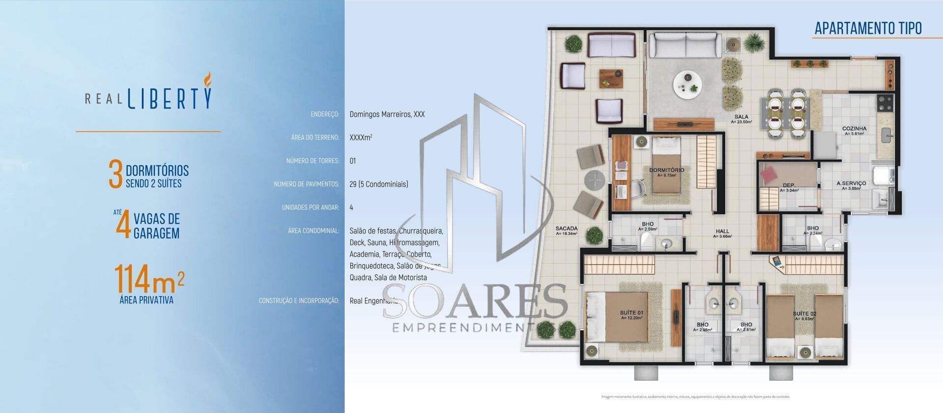Apartamento à venda com 3 quartos, 114m² - Foto 42