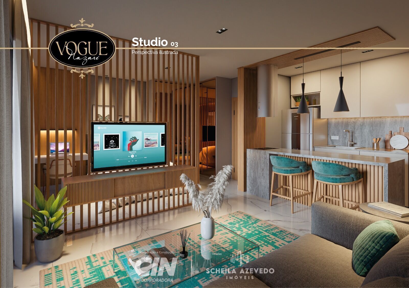 Apartamento à venda com 2 quartos, 62m² - Foto 7