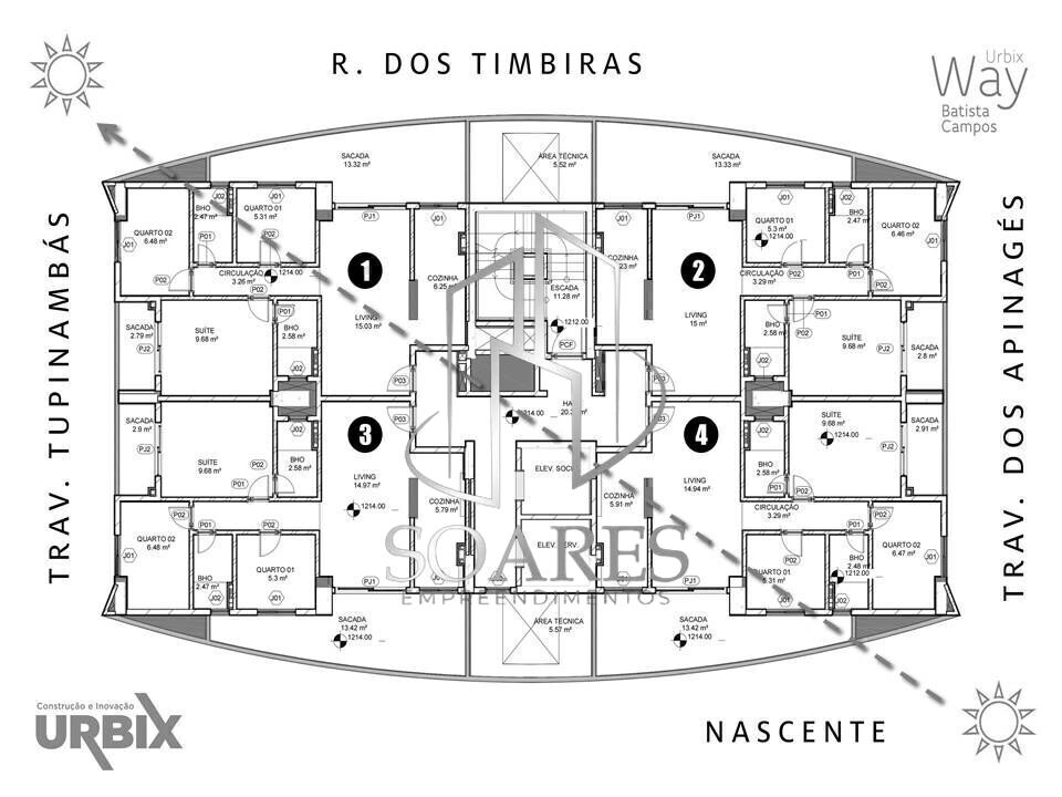 Apartamento, 3 quartos, 84 m² - Foto 49