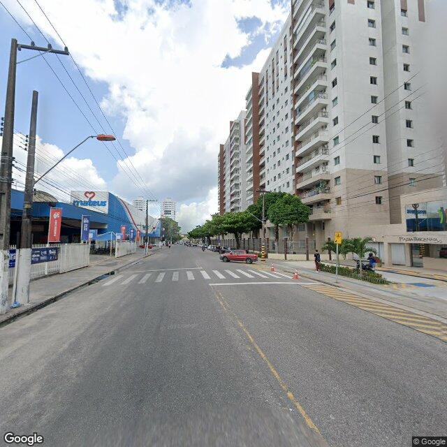 Imagem estática do "Street View" da localização