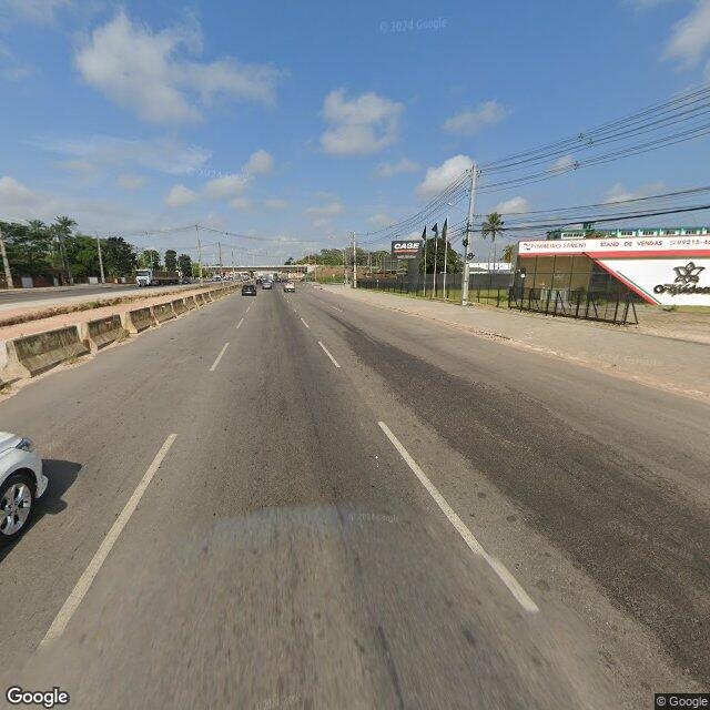 Imagem estática do "Street View" da localização