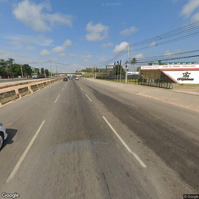 Imagem estática do "Street View" da localização