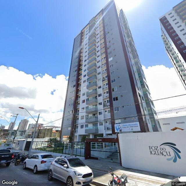 Imagem estática do "Street View" da localização