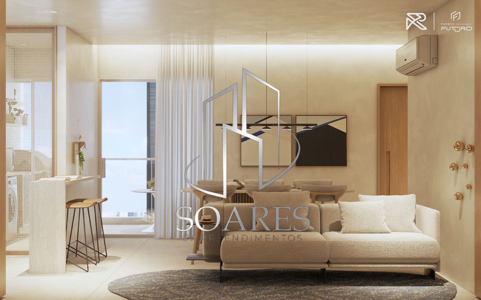 Apartamento, 2 quartos, 60 m² - Foto 1