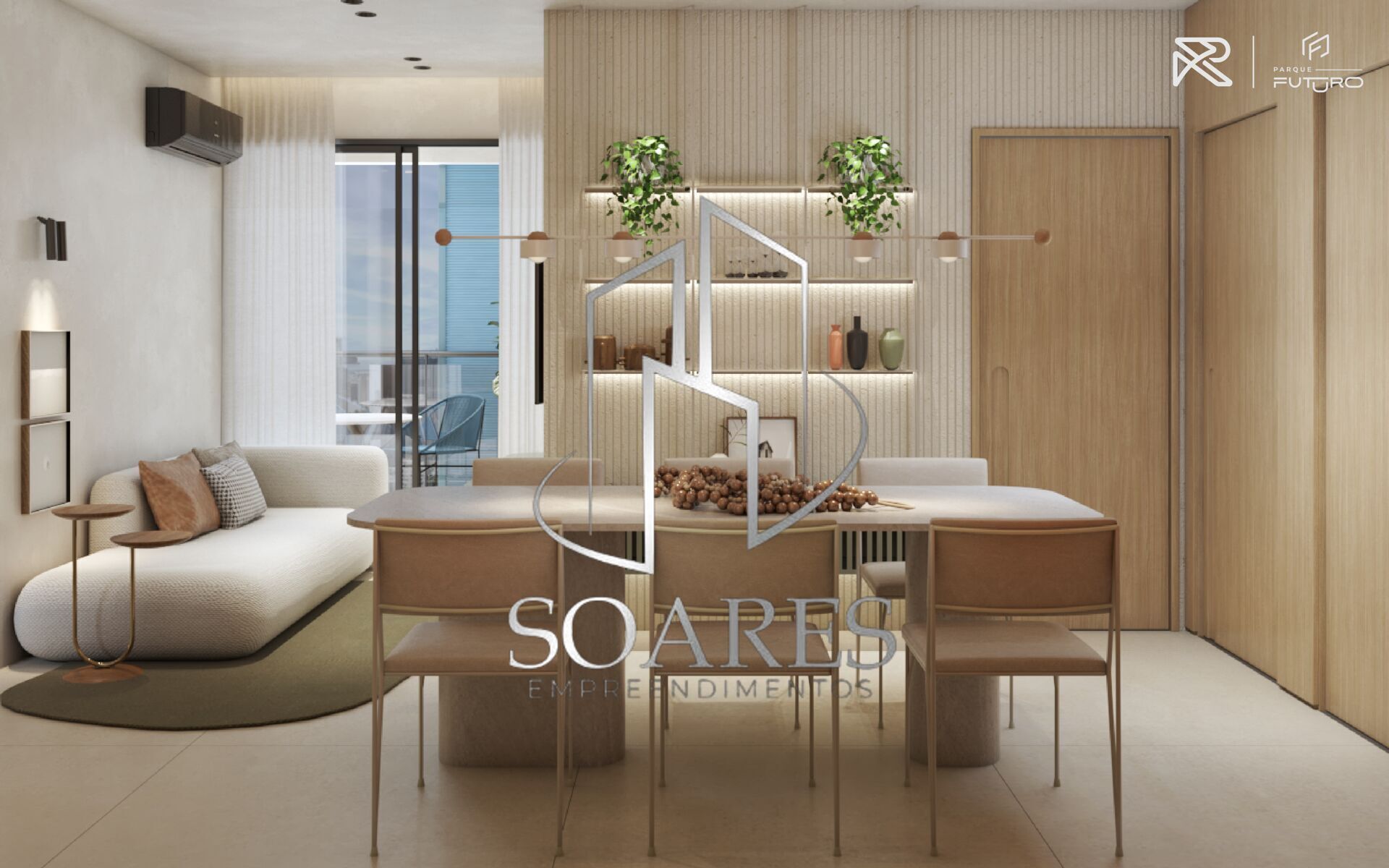 Apartamento, 2 quartos, 60 m² - Foto 2