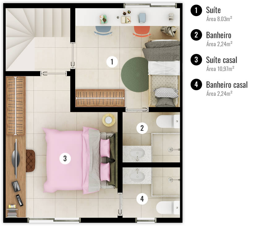 Apartamento, 2 quartos, 98 m² - Foto 12