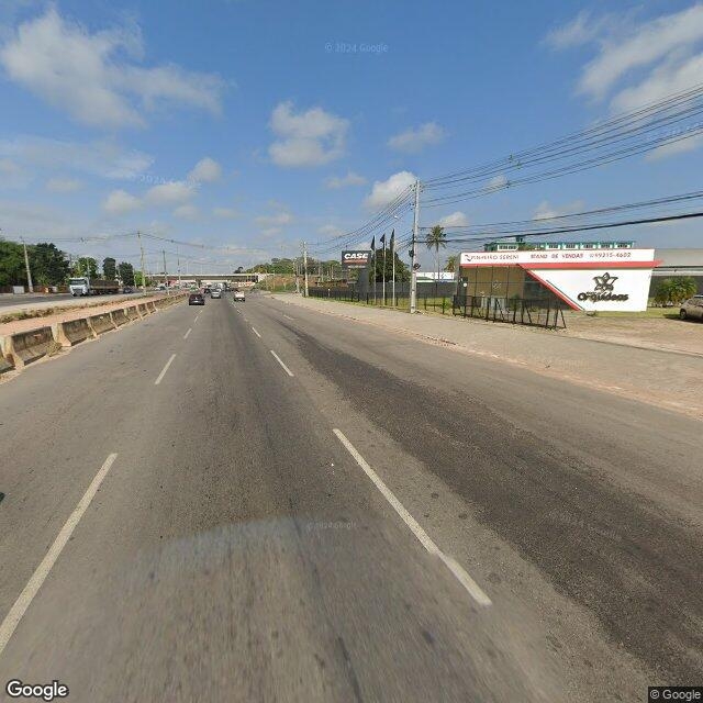 Imagem estática do "Street View" da localização