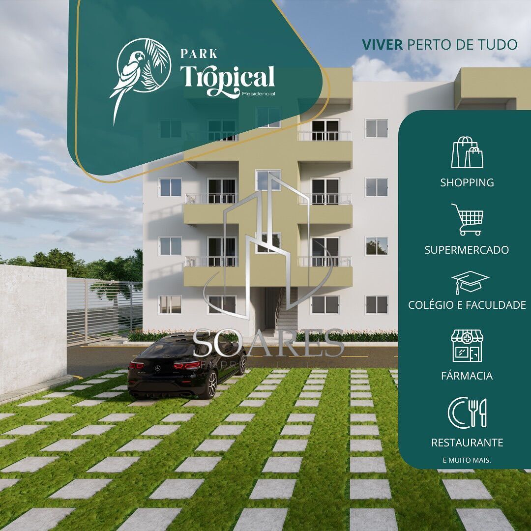 Apartamento à venda com 2 quartos, 46m² - Foto 2