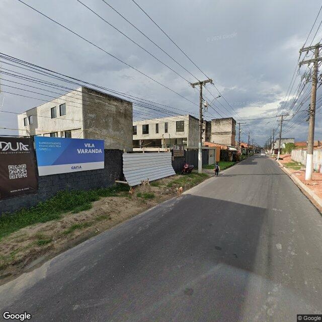 Imagem estática do "Street View" da localização