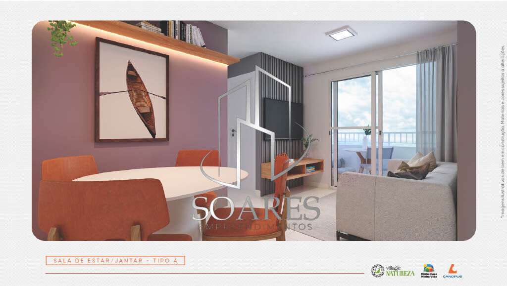 Apartamento, 2 quartos, 43 m² - Foto 1