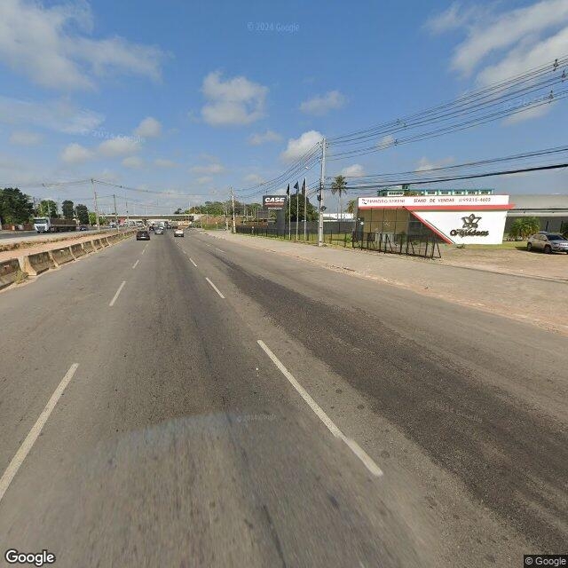 Imagem estática do "Street View" da localização