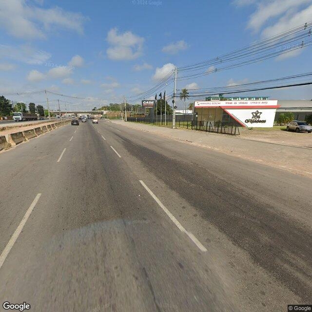 Imagem estática do "Street View" da localização