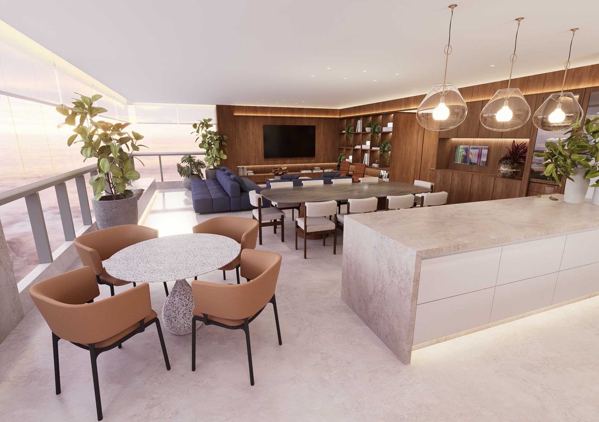 Apartamento à venda com 4 quartos, 223m² - Foto 5