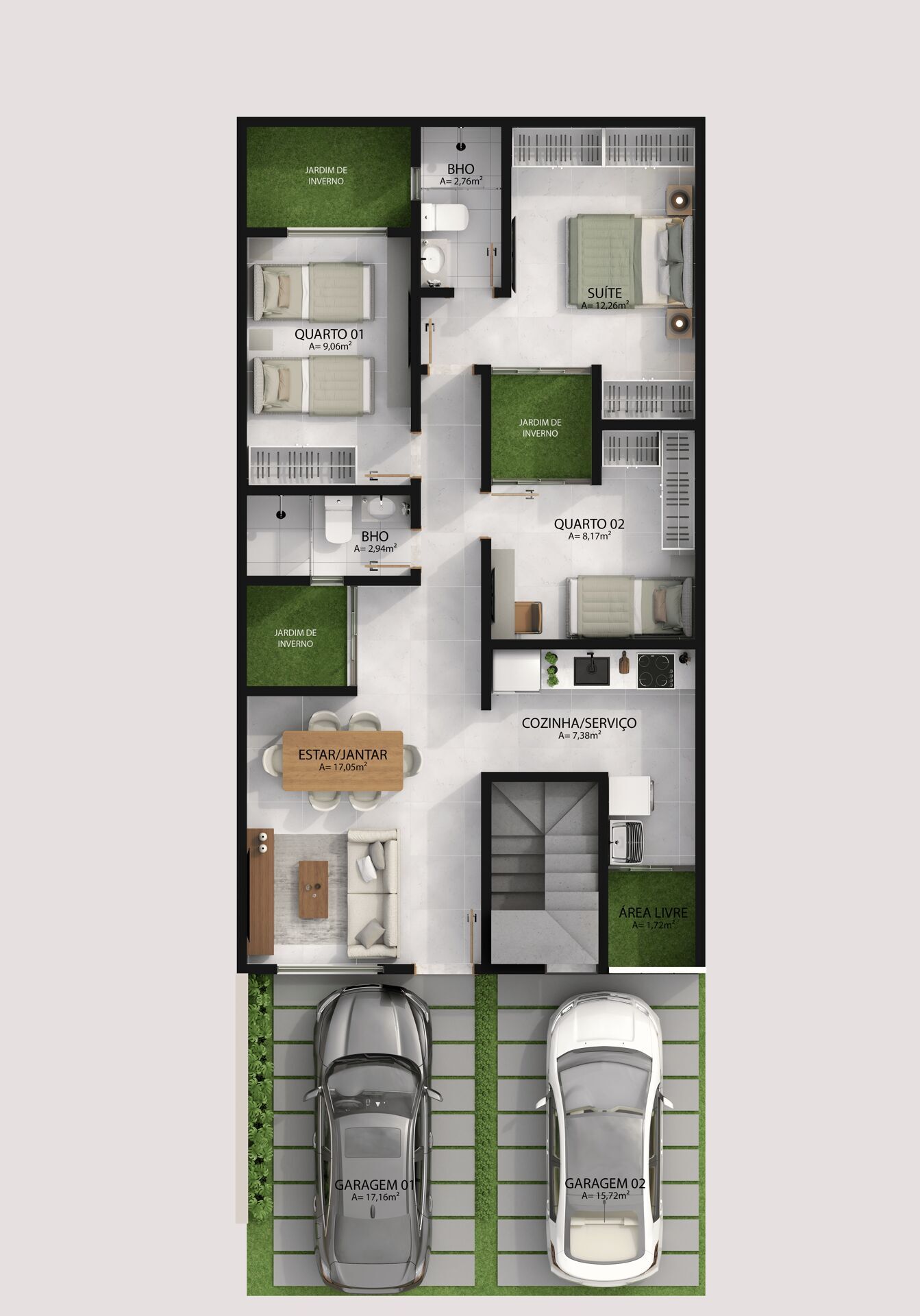 Apartamento, 3 quartos, 83 m² - Foto 14