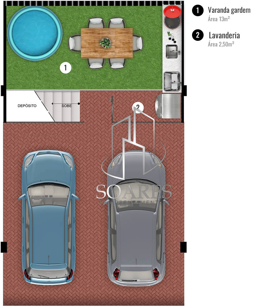Apartamento à venda com 2 quartos, 98m² - Foto 16