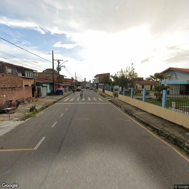 Imagem estática do "Street View" da localização