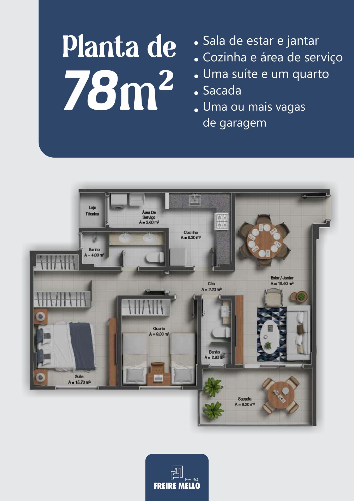 Apartamento à venda com 2 quartos, 44m² - Foto 41