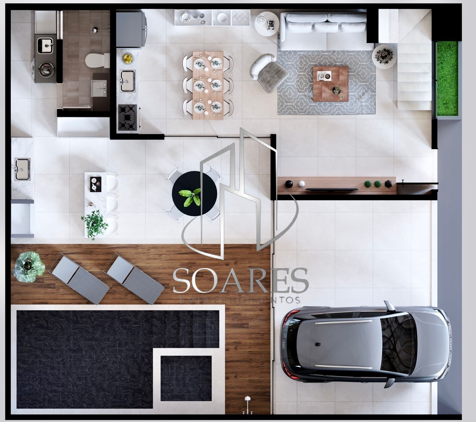 Casa, 3 quartos, 200 m² - Foto 14