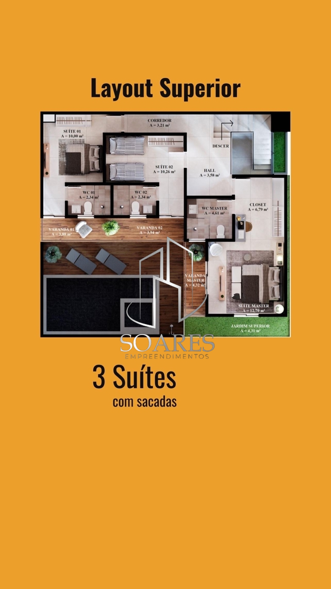 Casa, 3 quartos, 200 m² - Foto 23