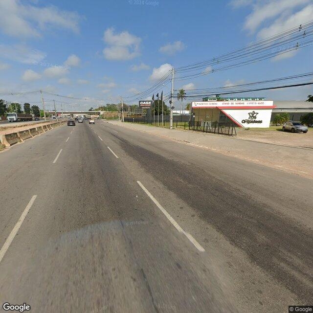 Imagem estática do "Street View" da localização