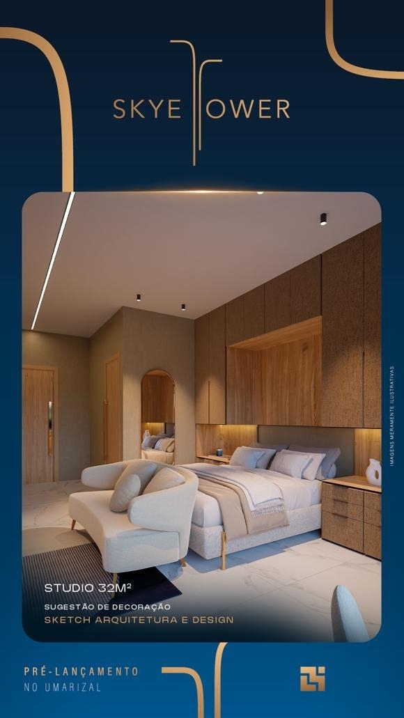 Apartamento à venda com 2 quartos, 38m² - Foto 1