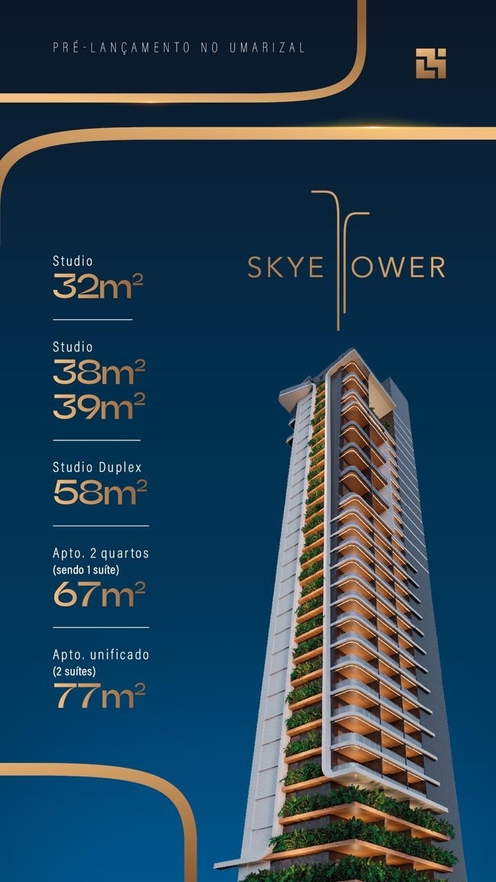 Apartamento à venda com 2 quartos, 38m² - Foto 3