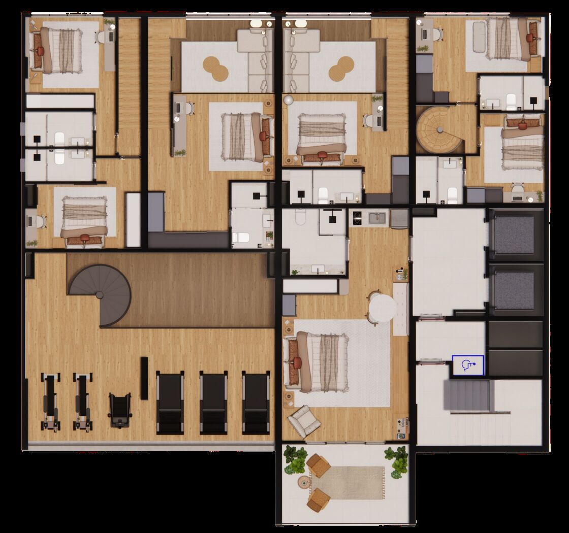 Apartamento, 1 quarto, 33 m² - Foto 23