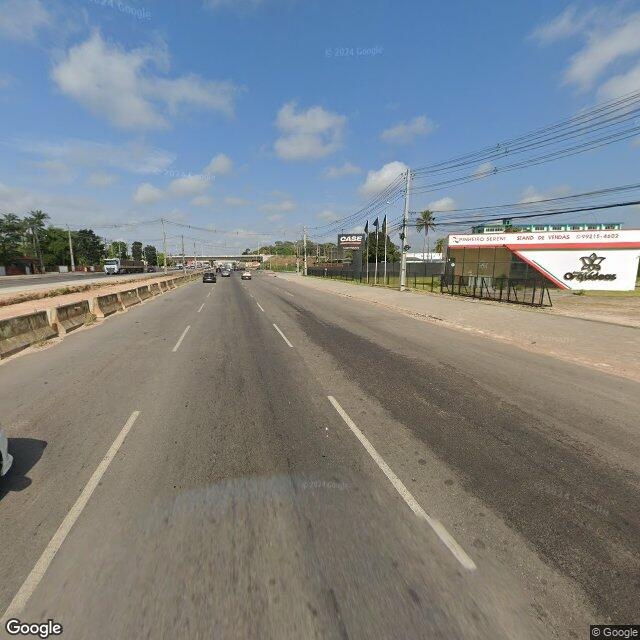 Imagem estática do "Street View" da localização