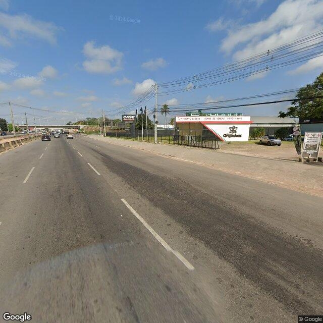 Imagem estática do "Street View" da localização